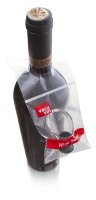 Каплеуловитель в пластиковой упаковке Wine Server Black Bottle Neck Bag, арт.1854260