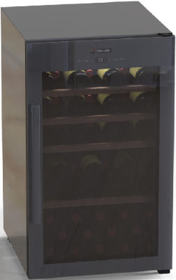 Монотемпературный винный шкаф, Climadiff модель CLS63 Монотемпературный шкаф для вина Climadiff CLS63 позволяет хранить одновременно до 63 бутылок стандартного размера. Простота управления и широкий функционал в совокупности с достаточно большой вместительностью делают этот шкаф одной из наиболее универсальных моделей в своей линейке.