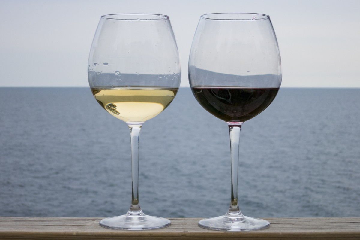 Хранение красного и белого вина