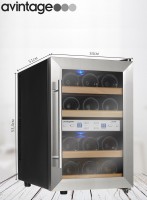 Винный шкаф Climadiff AV12DZX