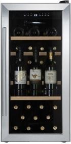 Монотемпературный шкаф, LaSommeliere модель LS38A Небольшой монотемпературный винный шкаф La Sommeliere LS38A позволяет хранить до 35 бутылок (типа Бордо). Стеклянная дверца шкафа имеет АУФ-тонировку, поэтому хорошо защищает вина. Практичные металлические полки с деревянной лицевой панелью обеспечивают оптимальное расположение бутылок в шкафу.
Причина уценки - царапины на корпусе