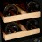 Двухзонный винный шкаф Vinosafe модель VSU16BD