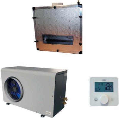 Сплит-система FRIAX SPC 230 EVI Vintage groupe GCG Сплит-система FRIAX SPC 230 EVI Vintage groupe GCG Сплит-система FRIAX SPC 230 EVI Vintage groupe GCG для винных погребов/комнат объёмом до 230 м3. Внутренний блок Vintage функционирует как в режиме охлаждения, так и в режиме обогрева.
	Мощность охлаждения: 3500 Вт;
	Мощность обогрева: 2000 Вт;
	Хладагент: R513A (Оборудование поставляется без хладагента);
	Система безопасного обогрева;
	Система контроля давления конденсации;
	Реле давления HP/BP;
	Система увлажнения HGR%;
	Беспроводной блок управления.
Монтаж производится скрыто на стене.