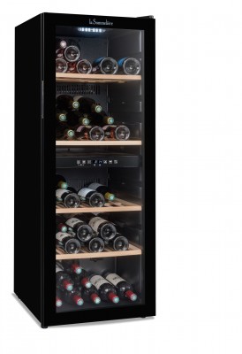Двухзонный шкаф, LaSommeliere модель SLS90DZ Двухзонный винный шкаф La Sommeliere SLS90DZ предназначен для размещения 91 бутылки (типа Бордо). В двух независимых температурных отсеках можно хранить различные сорта вин.
Современный SLS90DZ защищает ваши вина благодаря дверце из закаленного стекла, анти-УФ-обработке и украшает ваши бутылки внутренним светодиодным освещением. Внешний вид All Black и полностью стеклянная дверь делают его настоящим декоративным объектом.
Доведите свои вина до температуры дегустации, чтобы в полной мере насладиться всеми их ароматами. Благодаря 2 температурным зонам с независимой регулировкой вы можете доводить до дегустационной температуры несколько сортов вина в одном шкафу. Его цифровая панель управления обеспечивает интуитивно понятное использование.
Храните свои вина на полках из натурального дерева; мультиформатные и эргономичные, они рассчитаны на размещение нескольких видов винных бутылок; съемные, они адаптируются к вашим потребностям.
https://youtube.com/shorts/V-xdymY-3_I?feature=share