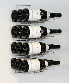 Винный стеллаж VisioPlan VRS4N3Cr Стеллаж состоит из 1 стойки S4 и включает 4 корзины N3 на 3 бутылки каждая. Вместимость стеллажа - 12 бутылок.