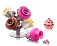 Набор емкостей VacuVin PopSome Cake Decorating Set для хранения декоров для десертов, арт.2844060