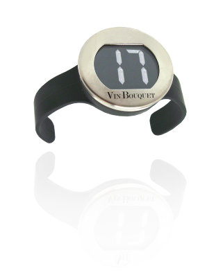 Термометр-браслет для вина цифровой, Vin Bouquet, FIC 004 Термометр-браслет для вина цифровой, Vin Bouquet. Размеры в упаковке 15,5х9,5х5,5, вес 23 гр.