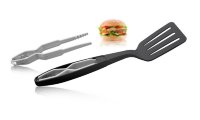 Лопатка+щипцы VacuVin Turner+Tongs, серый,  арт.4667360