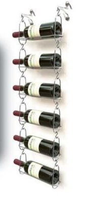 Комплект Chain My Wine 6 ячеек+12 S-образных крючков Комплект включает:

6 ячеек Chain My Wine
12 S-образных крюков
2 подвеса для крепления к стене или потолку

Вместимость - 6 бутылок