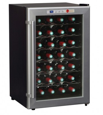 Монотемпературный винный шкаф, LaSommeliere модель VN28C Небольшой монотемпературный винный шкаф La Sommeliere VN28C рассчитан на 28 бутылок (типа Бордо). Благодаря тому, что в системе охлаждения используется элемент Пельтье, работа шкафа не сопровождается шумом. Классический дизайн в сочетании с прозрачной дверцей позволяют устанавливать шкаф как в рабочем кабинете, так и в гостиной.
Причина уценки - царапины на корпусе и дверце.