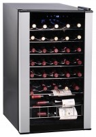 Винный шкаф Climadiff CLS33A (6 +1 пол.-33 бут, компрес., выбор от 4 до 18С)