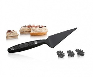 Лопатка-разделитель для торта TK, серая Лопатка-разделитель для торта Tomorrows' Kitchen Cake Server+Divider, арт.4666660