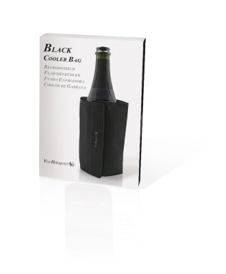 Охладительная рубашка для бутылок с липучкой цвет черный, Vin Bouquet / Cooler Bag Охладительная рубашка для бутылок с липучкой цвет черный, Vin Bouquet / Cooler Bag