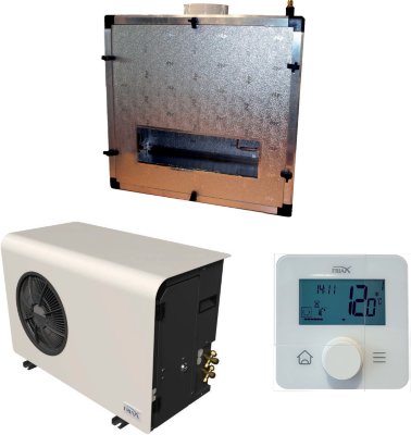 Винный кондиционер SPC 30 EVI Vintage groupe GCH Сплит-система FRIAX SPC 30 EVI Vintage groupe GCH для винных погребов/комнат объёмом до 30 м3. Внутренний блок Vintage функционирует как в режиме охлаждения, так и в режиме обогрева.

	Мощность охлаждения: 780 Вт;
	Мощность обогрева: 850 Вт;
	Хладагент: R513A (Оборудование поставляется без хладагента);
	Система безопасного обогрева;
	Система контроля давления конденсации;
	Реле давления HP/BP;
	Система увлажнения HGR%;
	Беспроводной блок управления.

Монтаж производится скрыто на стене.