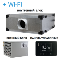 Сплит-система VinoSafe VSVNAKAN050H+ удаленное управление и мониторинг