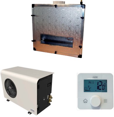 Сплит-система FRIAX SPC 122 EVI Vintage groupe GCH Сплит-система FRIAX SPC 122 EVI Vintage groupe GCH для винных погребов/комнат объёмом до 122 м3. Внутренний блок Vintage функционирует как в режиме охлаждения, так и в режиме обогрева.

	Мощность охлаждения: 2200 Вт;
	Мощность обогрева: 1000 Вт;
	Хладагент: R513A (Оборудование поставляется без хладагента);
	Система безопасного обогрева;
	Система контроля давления конденсации;
	Реле давления HP/BP;
	Система увлажнения HGR%;
	Беспроводной блок управления.

Монтаж производится скрыто на стене.